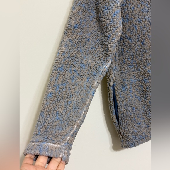 Southern Marsh Sherpa Jacket Full Zip Ridge Fleece Blue Gray Grey Men’s size S - Picture 10 of 16